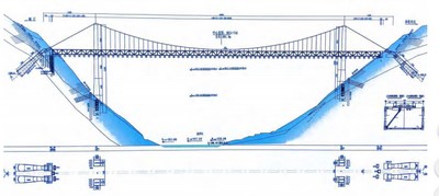 Lijiang-Shangrila Railway Suspension Bridge in 2016